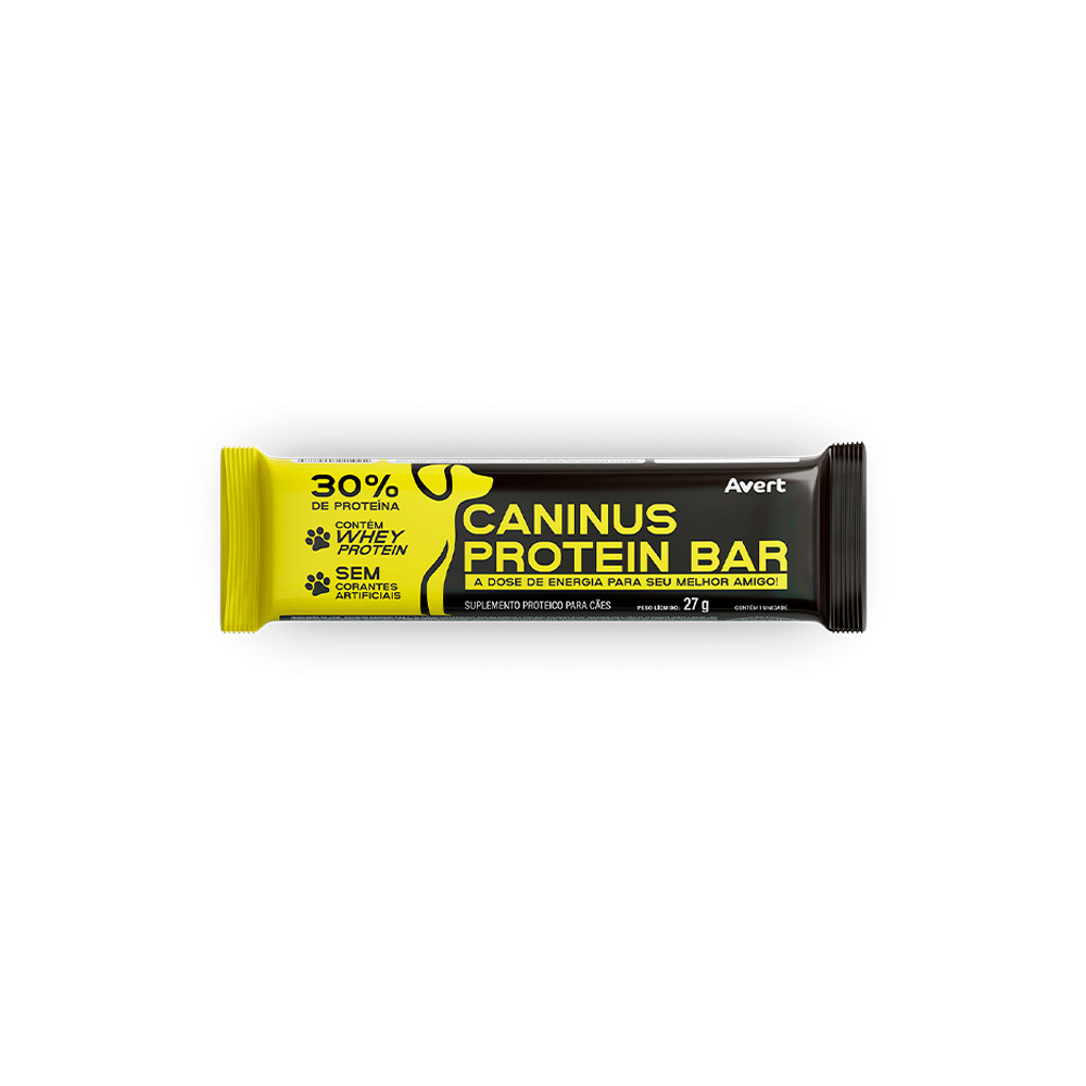 Suplemento Alimentar Avert Caninus Protein Bar para Cães 27g