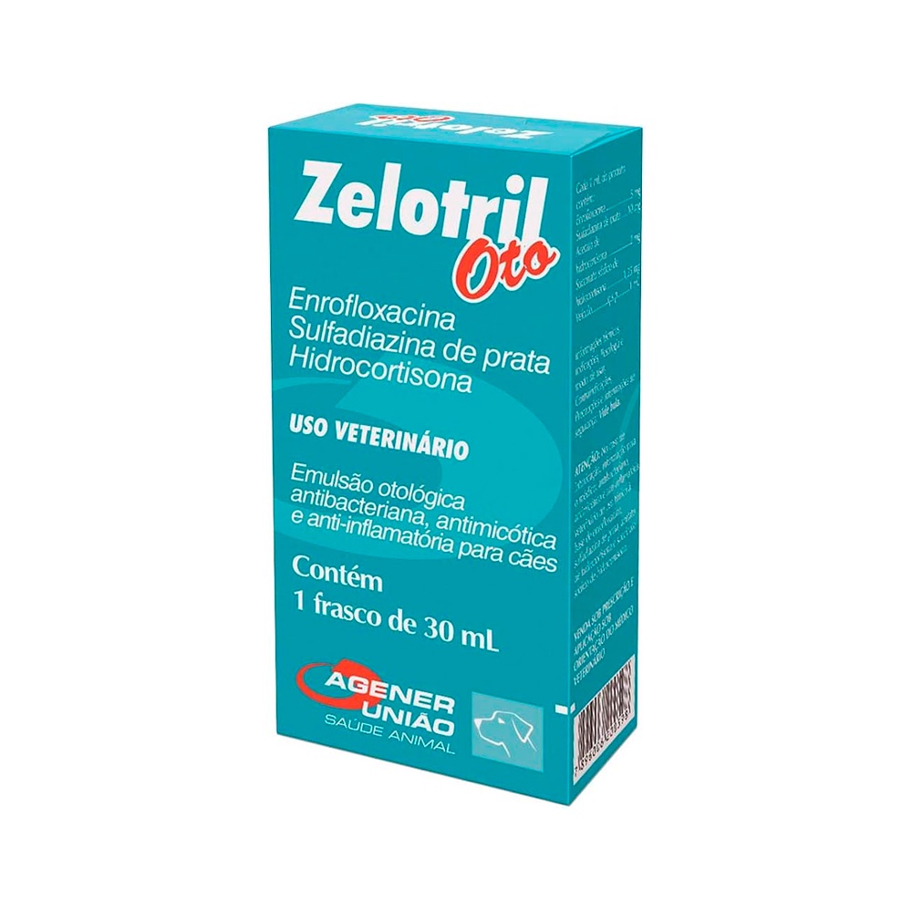 Zelotril Oto frasco 30mL para Cães
